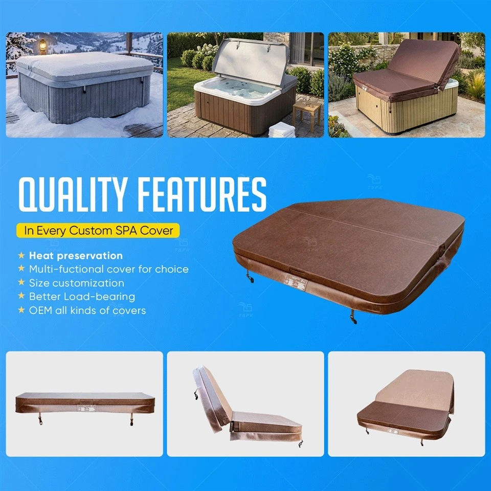 Brown Square Spa Cover suppliers